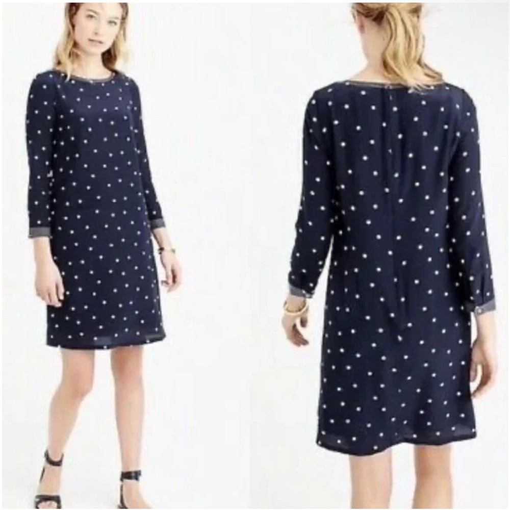 J Crew dot dress
